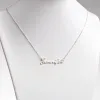 Sterling Silver Script Name Necklace sold by Limoges Jewelry