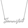 Sterling Silver Script Name Necklace sold by Limoges Jewelry