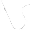 Sterling Silver Asymmetrical Initial Necklace sold by Limoges Jewelry