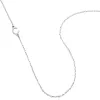 Sterling Silver Asymmetrical Initial Necklace sold by Limoges Jewelry