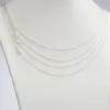 Sterling Silver Asymmetrical Initial Necklace sold by Limoges Jewelry