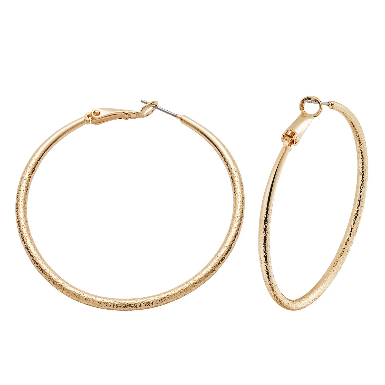 5 Pair Large Fashion Hoop Earrings Set sold by Limoges Jewelry product image thumbnail 5