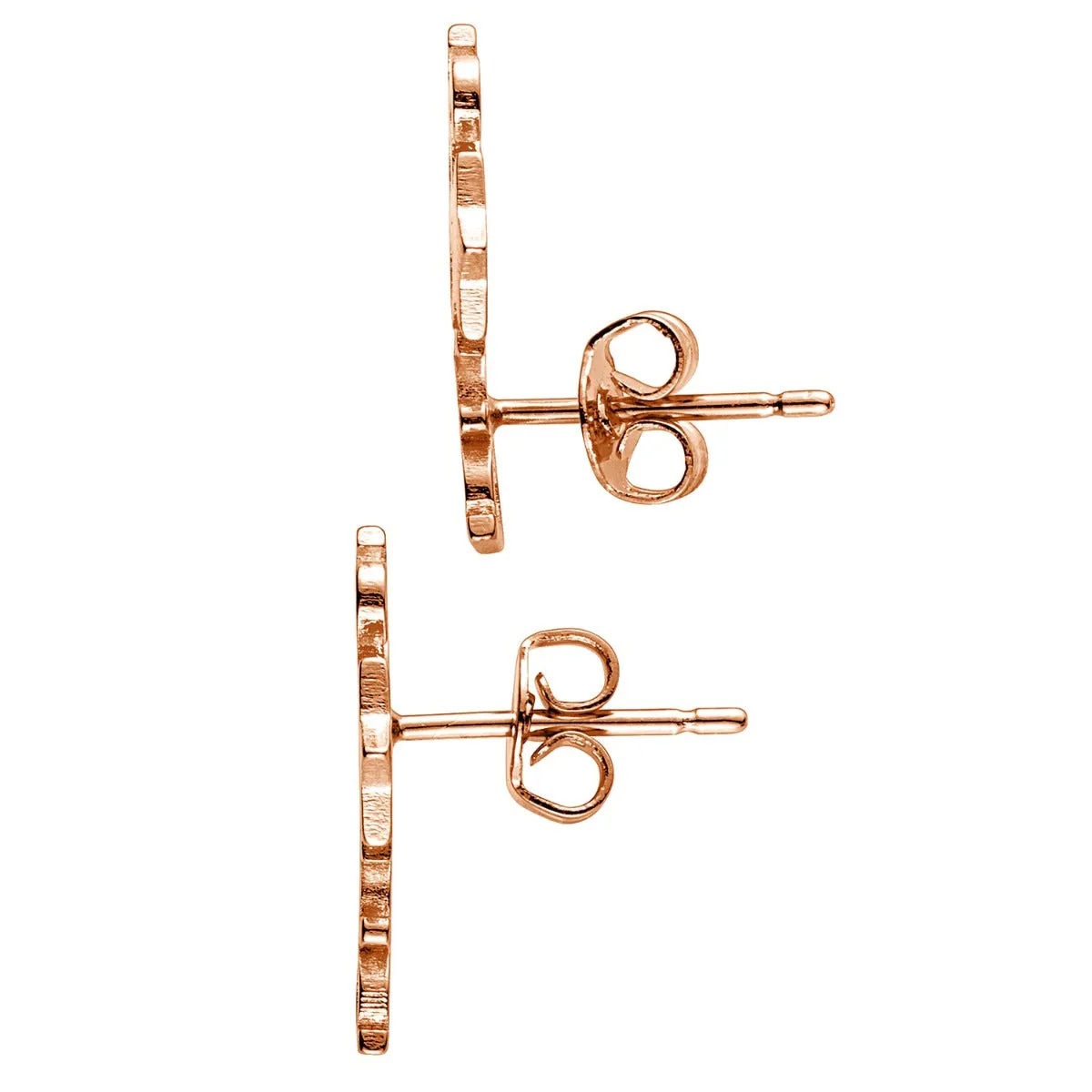 14K Rose Gold Plated Name with Star Crawler Earrings sold by Limoges Jewelry product image thumbnail 3