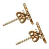 10K Yellow Gold Name Earrings sold by Limoges Jewelry