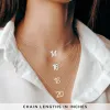 Personalzied Acrylic Bar Name Necklace sold by Limoges Jewelry