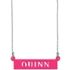 Personalzied Acrylic Bar Name Necklace sold by Limoges Jewelry
