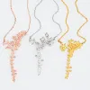 Sterling Silver Vertical Script Name with Birthmonth Flower Bouquet Necklace sold by Limoges Jewelry