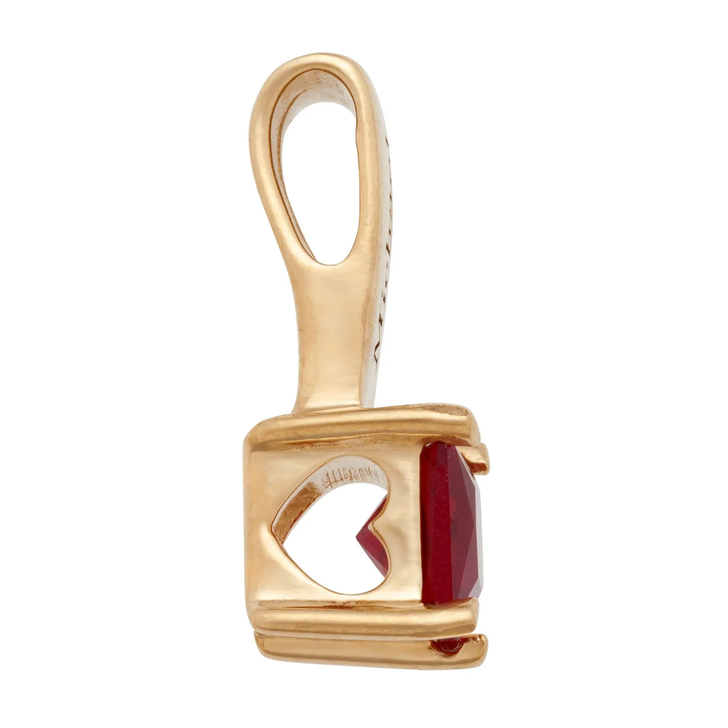 14K Gold over Sterling Personalized Name and Birthstone Charm Pendant sold by Limoges Jewelry product image thumbnail 2