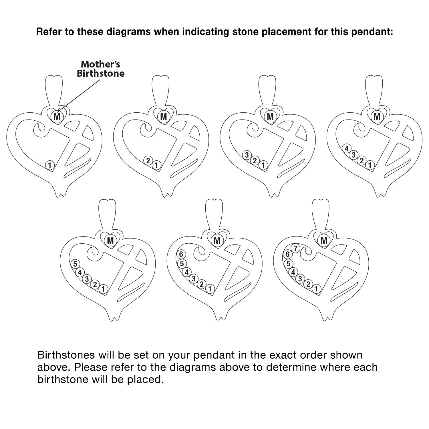 14K Gold over Sterling Birthstone Heart Cross Necklace sold by Limoges Jewelry product image thumbnail 5