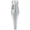 Ladies Platinum Plated Crossover Oval Birthstone Fashion Freestyle Class Ring sold by Limoges Jewelry