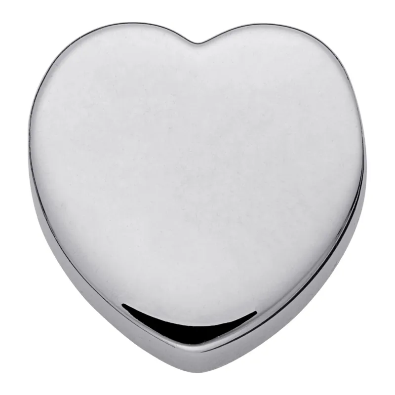 Initially Yours Sterling Silver Charms Heart made by Limoges Jewelry