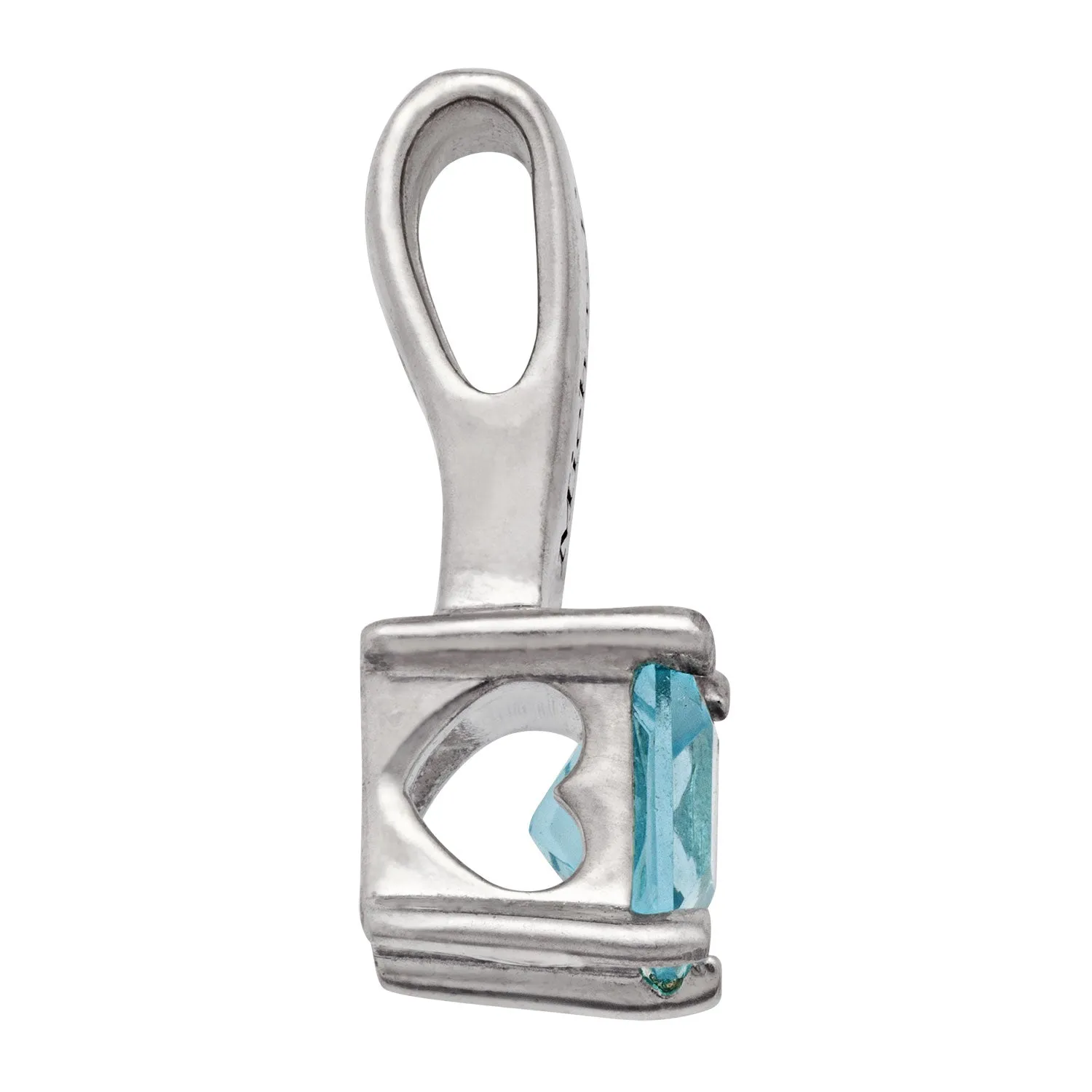 Sterling Silver Personalized Name and Birthstone 3 Piece Pendant Set sold by Limoges Jewelry product image thumbnail 2