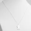 Silver Plated Engraved Name Angel Necklace sold by Limoges Jewelry