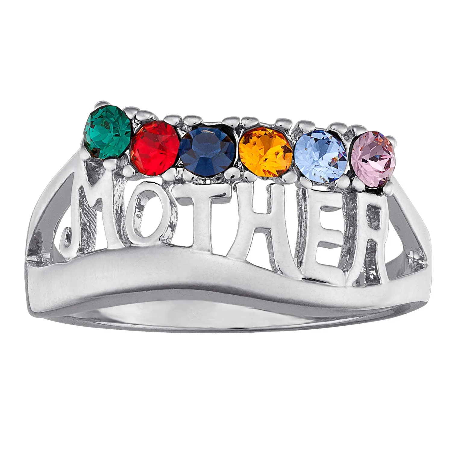 MOTHER Birthstone Ring sold by Limoges Jewelry