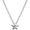 Mini Star Initial Necklaces sold by Limoges Jewelry