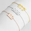 Old English Angel Number Bracelet sold by Limoges Jewelry