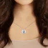 Skull Engraving Necklace sold by Limoges Jewelry