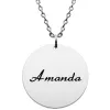 Skull Engraving Necklace sold by Limoges Jewelry