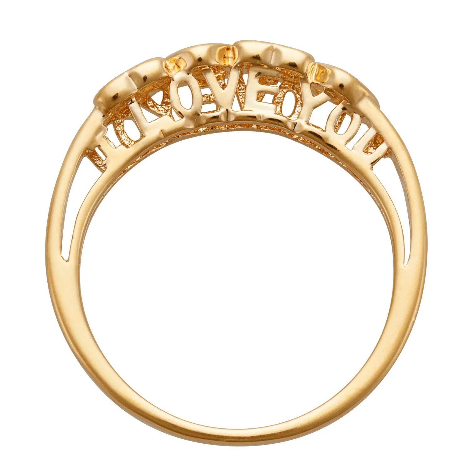 I Love You Birthstone Hearts Ring sold by Limoges Jewelry product image thumbnail 3