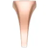 Ladies' 14k Rose Gold Plated Minimal Birthstone Signet Class Ring sold by Limoges Jewelry