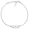 Petite Old English Angel Number Bracelet sold by Limoges Jewelry