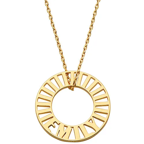 Name Token Necklace sold by Limoges Jewelry product image thumbnail 4