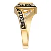 Ladies' Class Ring in Gold Over Celebrium Marquise Birthstone sold by Limoges Jewelry