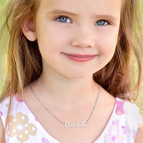 Dainty Disc Initial Necklace sold by Limoges Jewelry