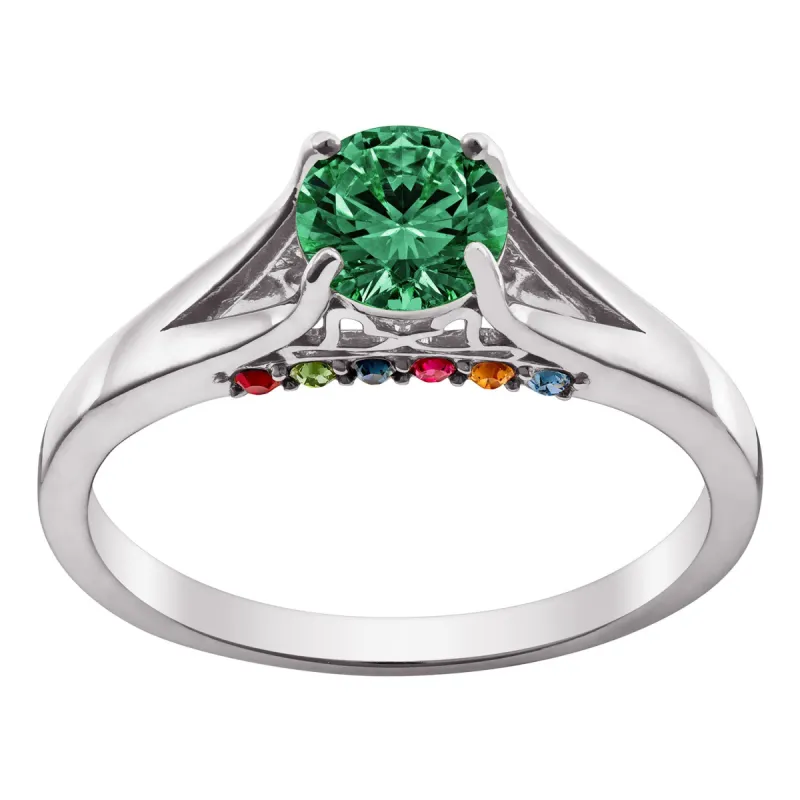 Mother/Grandmother's Birthstone Ring sold by Limoges Jewelry