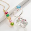 Personalized Mother's and Grandmother's Birthstone Ring sold by Limoges Jewelry