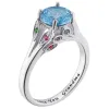 Sterling Silver Personalized Mother's and Grandmother's Birthstone Ring sold by Limoges Jewelry