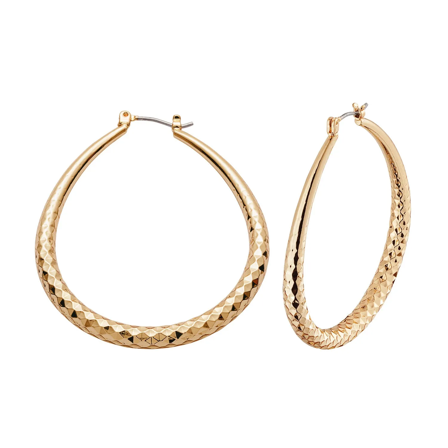 5 Pair Fashion Hoop Earrings Set sold by Limoges Jewelry product image thumbnail 2