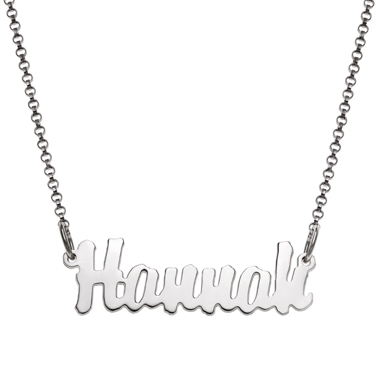 Mini Name Necklace sold by Limoges Jewelry