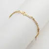 Gold Stainless Steel Name Bracelet with Cross Charms sold by Limoges Jewelry