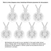 14K Gold Plated Domed Filigree Birthstone Necklace sold by Limoges Jewelry