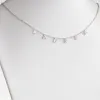 Silver Plated Dainty Name Choker sold by Limoges Jewelry