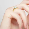 14K Gold Plated Fine Filigree Family Birthstone Ring sold by Limoges Jewelry