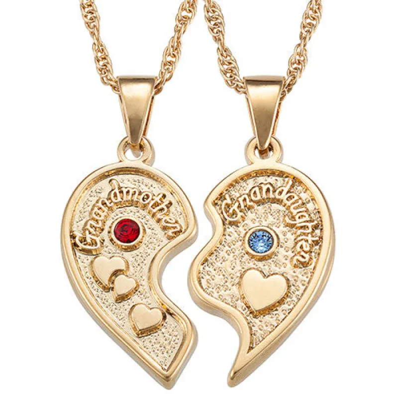 Grandmother & Granddaughter Share-able Necklace sold by Limoges Jewelry