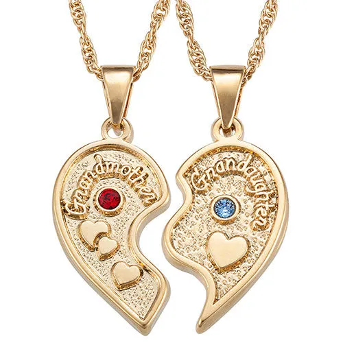Grandmother & Granddaughter Share-able Necklace sold by Limoges Jewelry