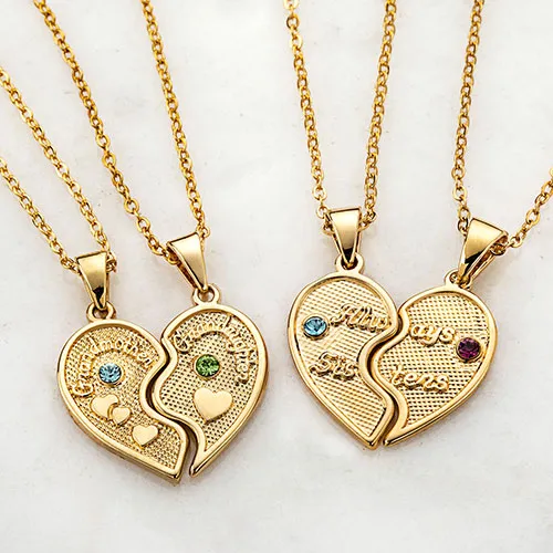 Grandmother & Granddaughter Share-able Necklace sold by Limoges Jewelry product image thumbnail 3