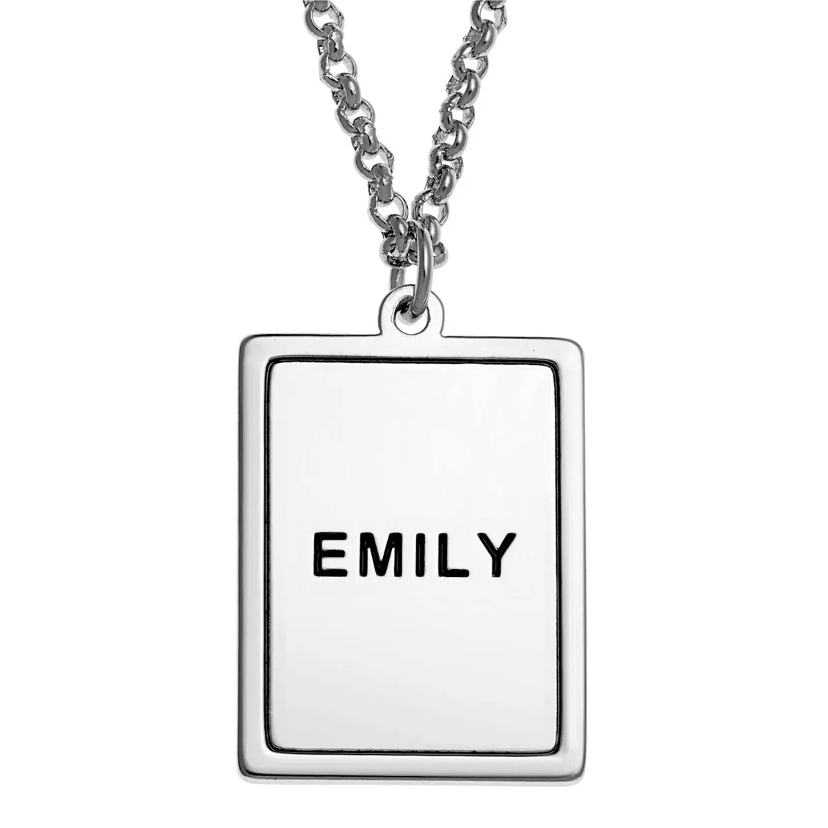 Silver Plated Personalized 3 Zodiac Signs Name Pendant Necklace sold by Limoges Jewelry
