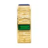 Men's Gold Over Sterling Roman Numeral 2025 Birthstone Class Ring sold by Limoges Jewelry