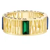 Men's Gold Over Sterling Roman Numeral 2025 Birthstone Class Ring sold by Limoges Jewelry