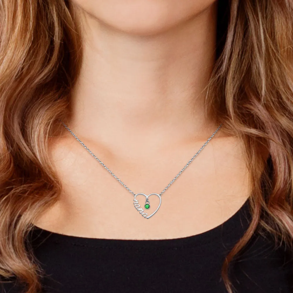 Nana Has My Heart Necklace sold by Limoges Jewelry product image thumbnail 3