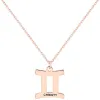 Engraved Name Zodiac Sign Necklace sold by Limoges Jewelry