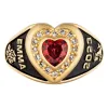 Ladies' Class Ring in Gold Over Celebrium sold by Limoges Jewelry