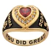 Ladies' Class Ring in Gold Over Celebrium sold by Limoges Jewelry