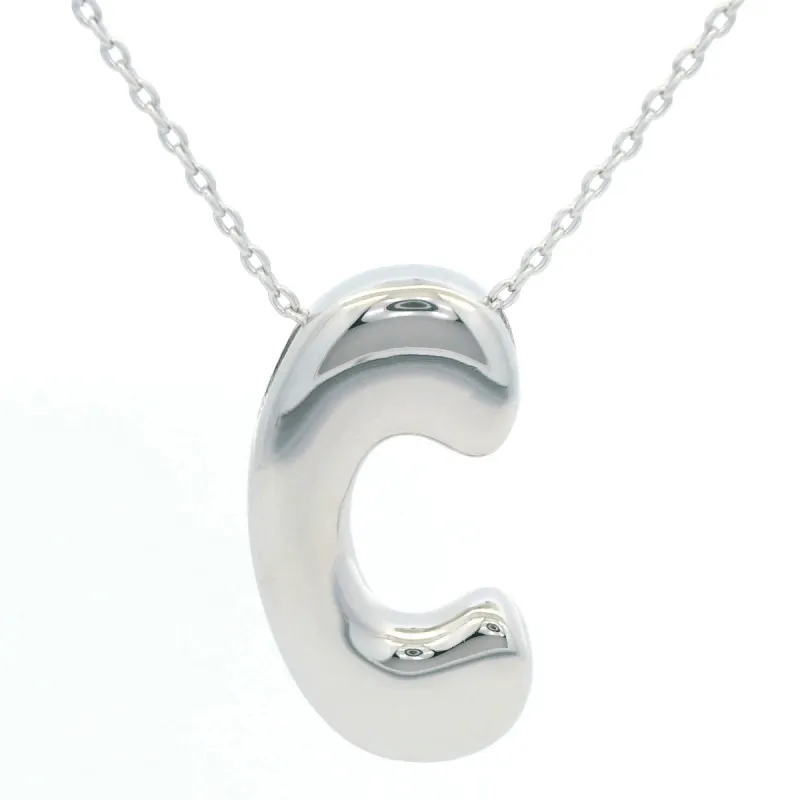 Balloon Initial Necklace sold by Limoges Jewelry