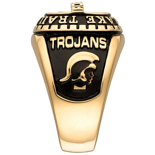 Men's Yellow CELEBRIUM Personalized-Top Traditional Class Ring sold by Limoges Jewelry product image thumbnail 3