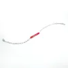 Personalized Enamel Bar Paperclip Chain Bracelet sold by Limoges Jewelry